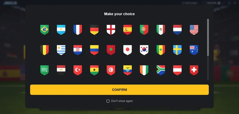 Penalty Nations Cup casinospel