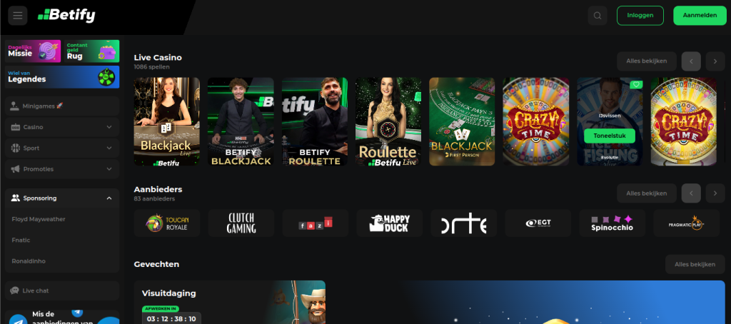 Betify bonuscode 2026 casinospel